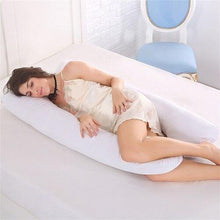 Load image into Gallery viewer, Comfortable Multicolour Full Body Maternity Pillow U-Shaped - smilybee
