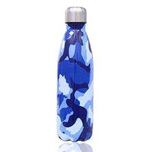 Load image into Gallery viewer, 500 ml Camouflage Type Stainless Steel Sports Water Bottle - smilybee
