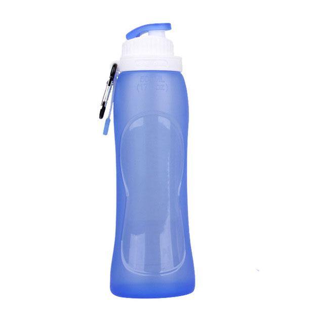 500ML Foldable Silicone Water Bottles BPA Free - smilybee