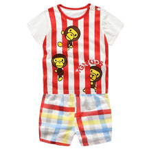 Load image into Gallery viewer, 2pcs Baby Boys Clothing Sets Summer Cotton - smilybee
