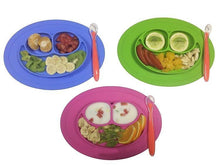 Load image into Gallery viewer, Silicone Material Baby Dining Plate - smilybee
