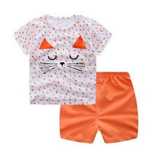 Load image into Gallery viewer, 2pcs Baby Boys Clothing Sets Summer Cotton - smilybee
