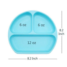 Load image into Gallery viewer, Baby Silicone Bowl Smile Face Plate - smilybee
