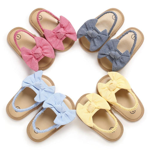 Cute Baby Girls Bow Knot Sandals - smilybee