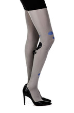 Load image into Gallery viewer, Zohara &quot;Hot Air Balloon&quot; Grey Print Tights
