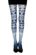 Load image into Gallery viewer, Zohara "Sea World" White Print Tights
