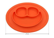 Load image into Gallery viewer, Silicone Material Baby Dining Plate - smilybee
