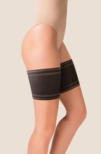 Load image into Gallery viewer, Gabriella Mesh Thigh Band 511 Black
