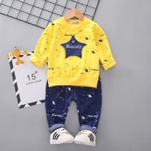 Load image into Gallery viewer, Kids Clothes Baby Boys Costume Star camouflage Tracksuit Tops Pants 2PCS Children Newborn Boy spring Outfits girls infantil Set - smilybee
