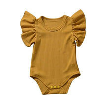 Load image into Gallery viewer, Newborn Baby Girl Cotton Short Sleeve Bodysuit - smilybee
