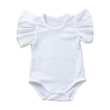 Load image into Gallery viewer, Newborn Baby Girl Cotton Short Sleeve Bodysuit - smilybee
