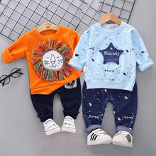 Load image into Gallery viewer, Kids Clothes Baby Boys Costume Star camouflage Tracksuit Tops Pants 2PCS Children Newborn Boy spring Outfits girls infantil Set - smilybee
