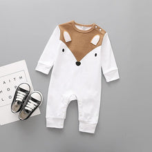 Load image into Gallery viewer, Cute Animals Baby Romper Long sleeve Cotton - smilybee
