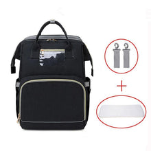 Load image into Gallery viewer, Baby Diaper Nappy Bag Backpack - 3 in 1  with Changing Station - smilybee
