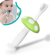 Load image into Gallery viewer, Baby Toothbrush Silicone BPA Free up to 24 months - smilybee
