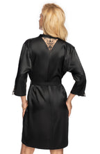 Load image into Gallery viewer, Irall Mallory Dressing Gown Black
