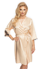 Load image into Gallery viewer, Irall Mallory Dressing Gown Champagne
