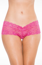 Load image into Gallery viewer, Shirley of Hollywood 59 Stretch Lace Boy Short Pink

