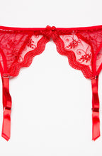 Load image into Gallery viewer, Shirley of Hollywood 622 Garter Belt Red
