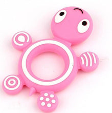 Load image into Gallery viewer, Turtle Silicone Baby Teether BPA Free Nursing Toy Pacifier - smilybee
