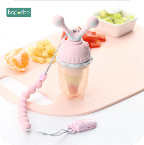 Silicon Baby Food Feeder/Pacifier BPA Free - smilybee