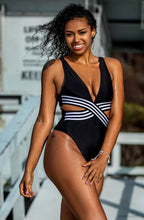 Load image into Gallery viewer, YesX YX980 One Piece Swimsuit Black
