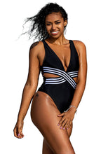 Load image into Gallery viewer, YesX YX980 One Piece Swimsuit Black
