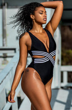 Load image into Gallery viewer, YesX YX980 One Piece Swimsuit Black
