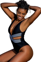 Load image into Gallery viewer, YesX YX980 One Piece Swimsuit Black
