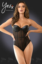 Load image into Gallery viewer, YesX YX988 Bodysuit Black
