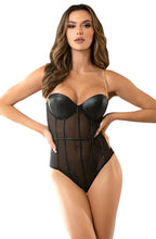 Load image into Gallery viewer, YesX YX988 Bodysuit Black
