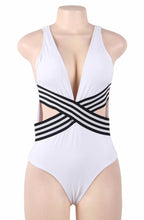 Load image into Gallery viewer, YesX YX962 One Piece Swimsuit White
