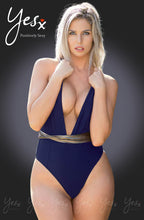 Load image into Gallery viewer, YesX YX966 One Piece Swimsuit Navy
