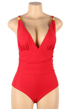 Load image into Gallery viewer, YesX YX967 One Piece Swimsuit Red

