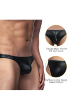 Load image into Gallery viewer, YesX YX969 Men&#39;s Brief Black
