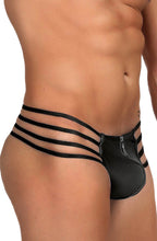 Load image into Gallery viewer, YesX YX971 Men&#39;s Thong Black
