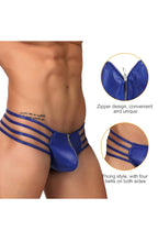 Load image into Gallery viewer, YesX YX972 Men&#39;s Thong Blue
