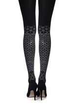 Load image into Gallery viewer, Zohara Frozen Shapes" Print Tights"

