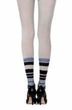 Load image into Gallery viewer, Zohara "It's Britney" Grey Print Tights
