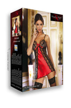 Load image into Gallery viewer, Beauty Night BN6334 Michele Chemise Red
