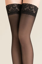 Load image into Gallery viewer, Gabriella Calze 200 Hold Ups Black
