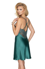 Load image into Gallery viewer, Irall Emerald III Nightdress Dark Green
