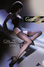 Load image into Gallery viewer, Gabriella Cher Stockings 226 Black

