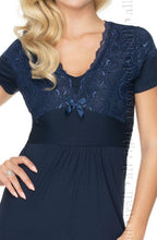 Load image into Gallery viewer, Irall Gia Nightdress Navy

