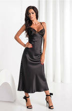 Load image into Gallery viewer, Irall Yoko Nightdress Black
