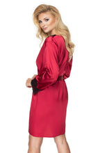 Load image into Gallery viewer, Irall Juniper Burgundy Dressing Gown
