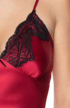 Load image into Gallery viewer, Irall Juniper Burgundy Nightdress
