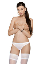 Load image into Gallery viewer, Roza Malani White Thong
