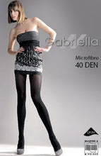 Load image into Gallery viewer, Gabriella Classic Microfibre 40 Tights Black
