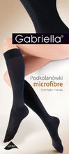 Load image into Gallery viewer, Gabriella Microfibre 501 Knee Highs Grafit
